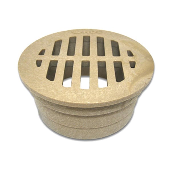 Homestead 16S 3 in. Sand Round Structural Foam Polyolefin Grate HO136142 - main